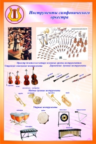 Краткий обзор инструментов симфонического оркестра